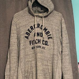 Grey Abercrombie hoodie